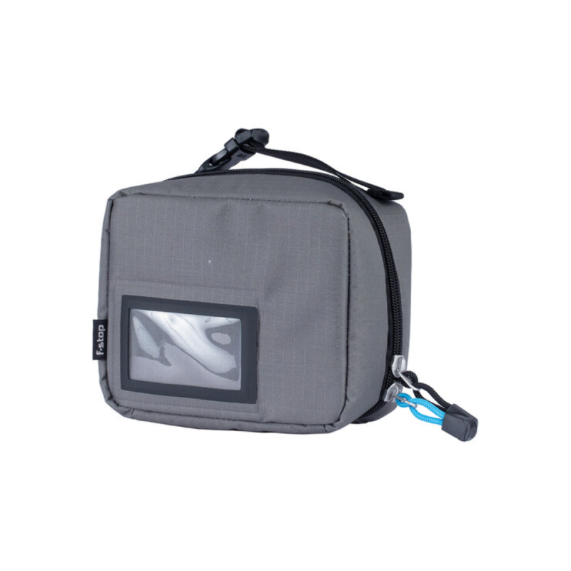 F-Stop Filter Case (Grey) Black Zipper