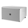 JBL Subwoofer 2 x 25cm, blanc