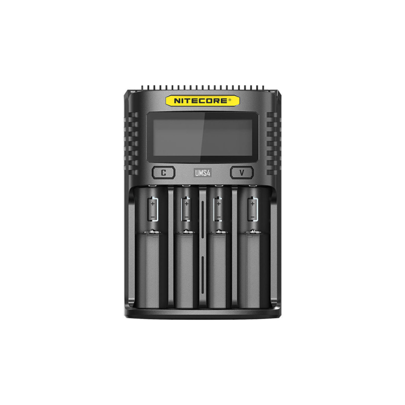 Nitecore ums4 4 x penlite pro lader (AA/AAA) met indicator