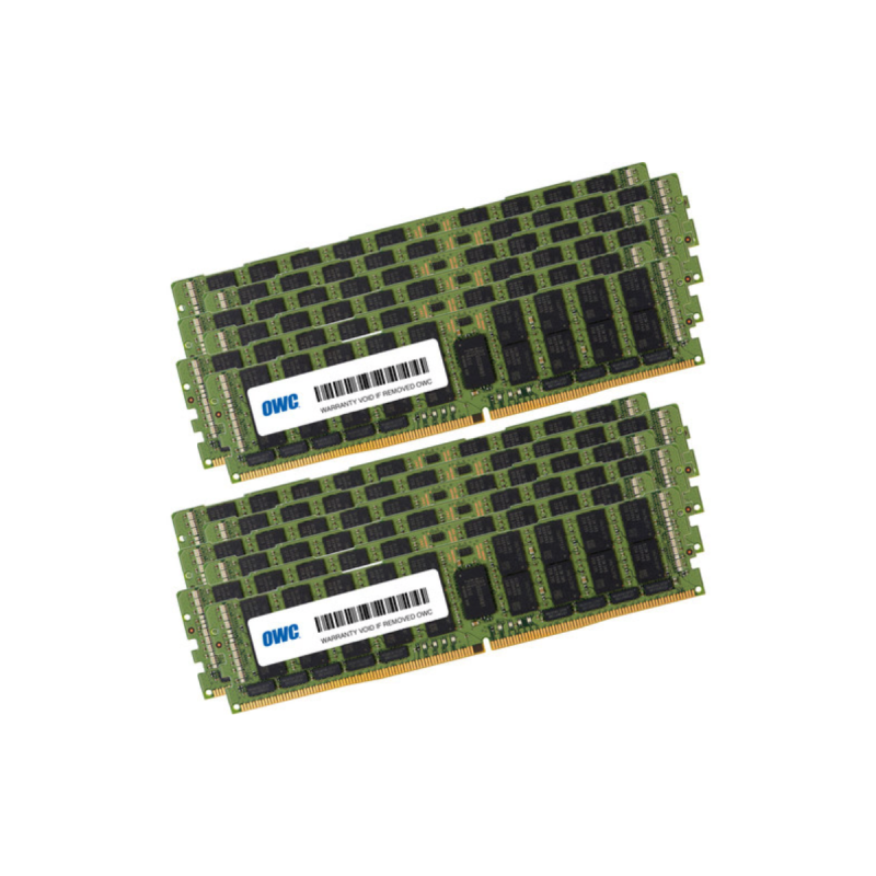 OWC 16GBx12 PC23400 DDR4 ECC 2933MHz 288-pin RDIMM For Mac Pro (2019)