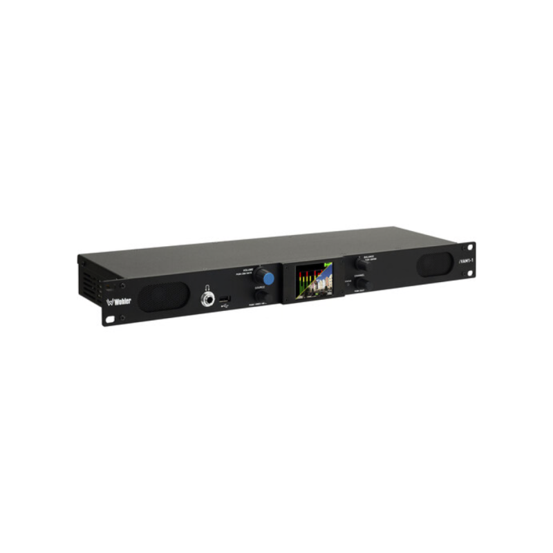 Wohler Moniteur Audio/Video 1 écran 1U, 16CH dual input, 3G/HD/SD-SDI