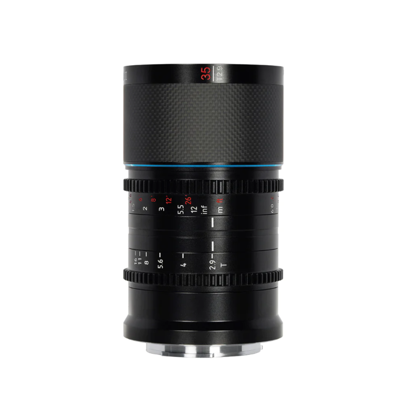 SIRUI Saturn 50/75mm Full-frame Carbon Anamorphic Lens DL blue box