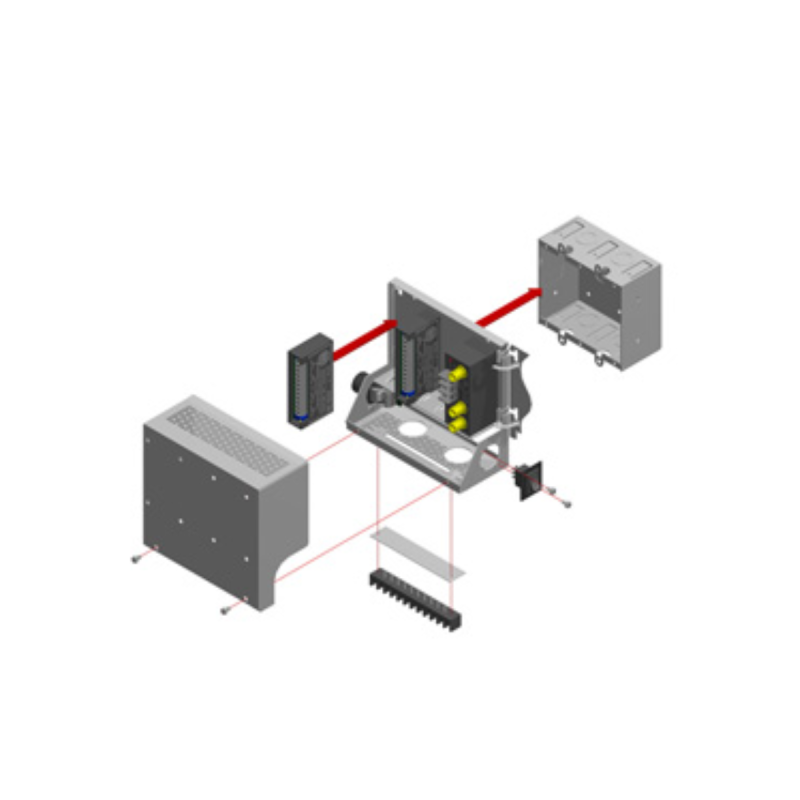 RDL Boîtier de montage SR-4