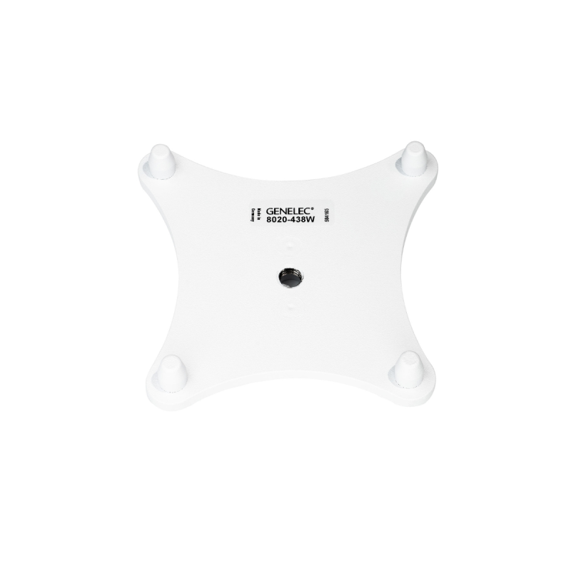 K&M 8030-438W Plaque pour Iso-Pod 8x3x - Blanc