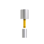 Yellotec Litt Riser aluminium 120 mm, avec vis de blocage