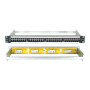 Ghielmetti ASF1x32AV-3/1-LAM Econom - Patch panel 32 voies - 19 1U