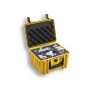 B&W Valise Type 2000 pour DJI Mini 4 jaune