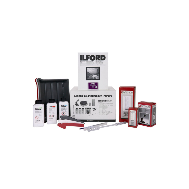 Ilford + Paterson Darkroom Starter Kit