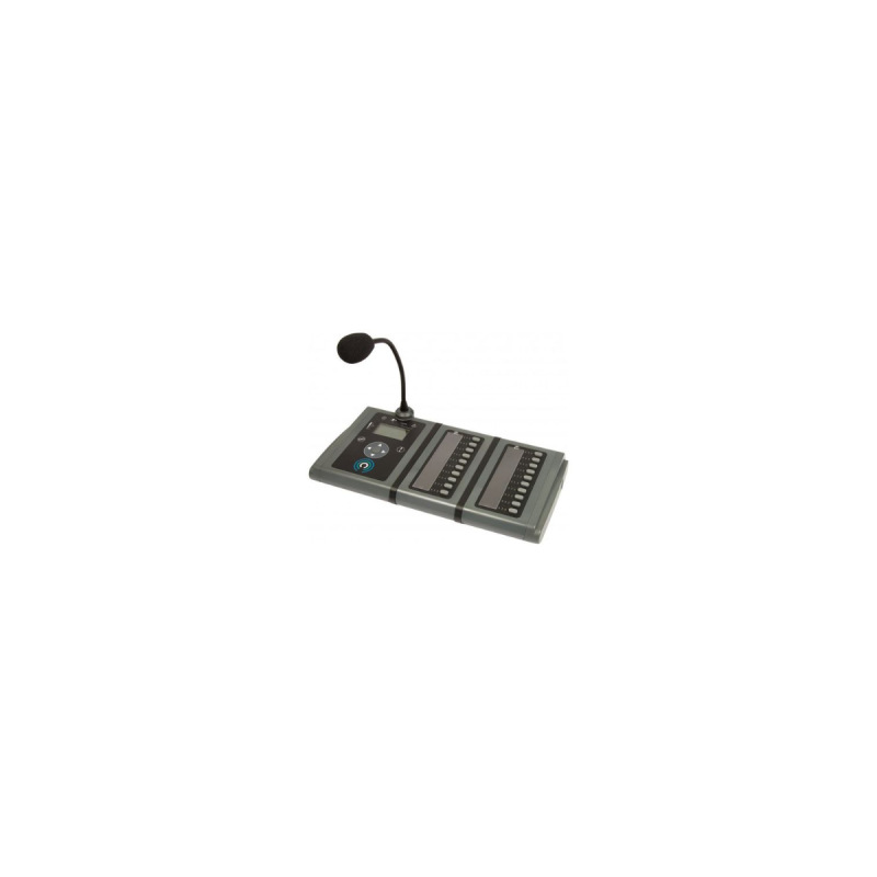 ASL Microphone d?annonce col de cygne + 10 sélections, IP