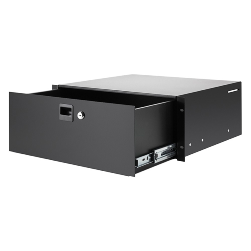 Work Audiopole Tiroir coulissant 4U pour rack 19" avec serrure