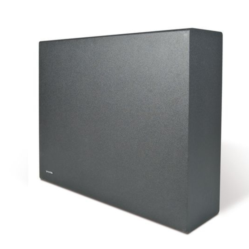 Work Audiopole Sub amplifié 8 58W, 2 entrées ligne sym. ou HP noir