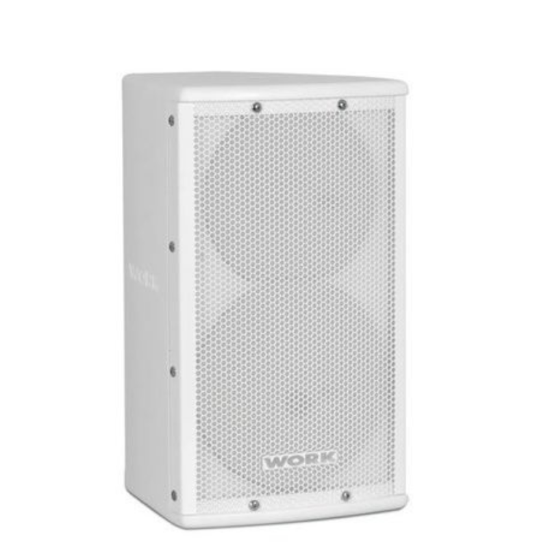 Work Audiopole Enceinte large bande 2x2,75" - 50W/8Ohms, IP65, blanc