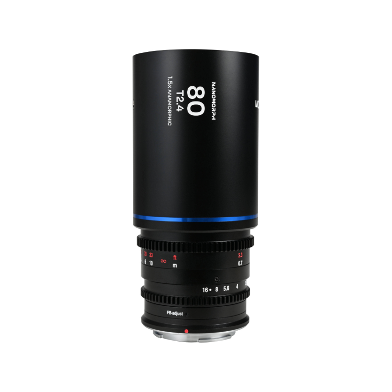 Laowa Nanomorph 80mm T2.4 1.5X S35 (Blue) Canon RF