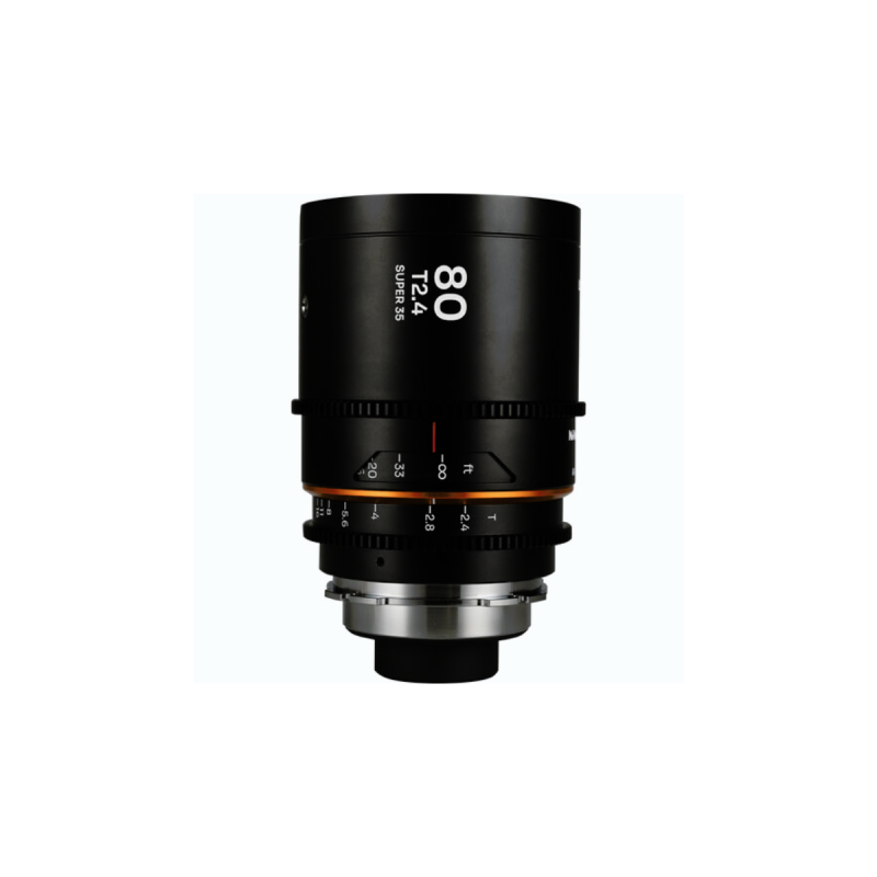 Laowa Nanomorph 80mm T2.4 1.5X S35 (Amber) L Mount