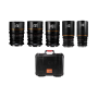 Laowa Nanomorph S35 5-Lens Bundle (Amber) Canon RF