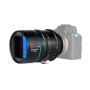 Sirui 50mm T2.9 1.6x Carbon Full-frame Anamorphic E Mount Blue