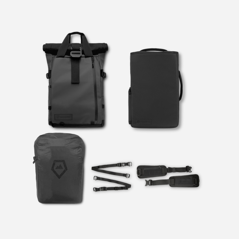 WANDRD PRVKE 21-Liter Black Pro Photography Bundle V3