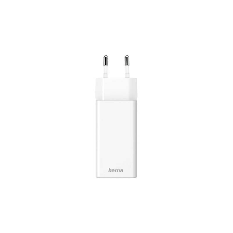 Hama Charg. Mini Usb-C + Usb-A 38W Blanc