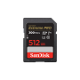 Sandisk Carte SDHC Extreme Pro 512GB, Cl.U3, UHS-II, 300MB/s