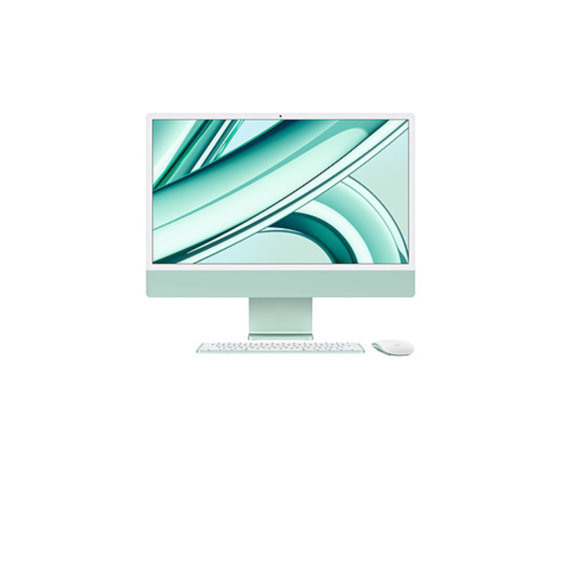 Apple iMac M3 8/8 (2023) 24" 8 Go 256 Go Vert + pavé Num.