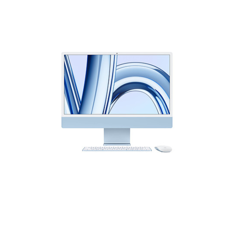 Apple iMac M3 8/8 (2023) 24" 8 Go 256 Go Bleu