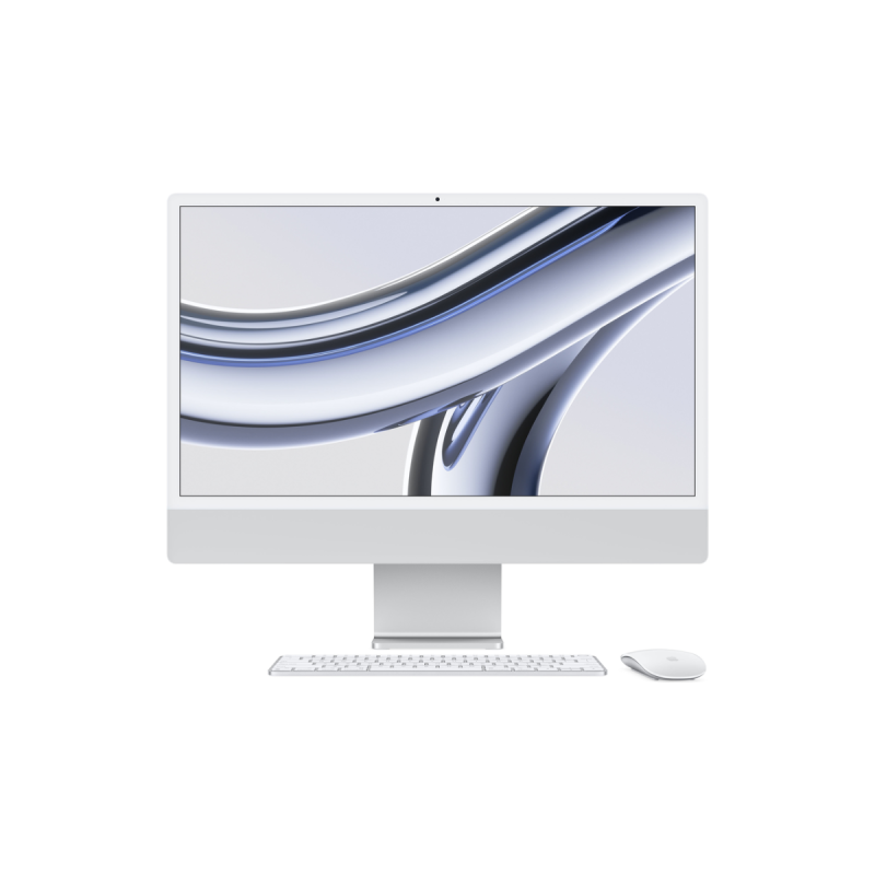 Apple iMac M3 8/10 (2023) 24" 8 Go 256 Go Gris