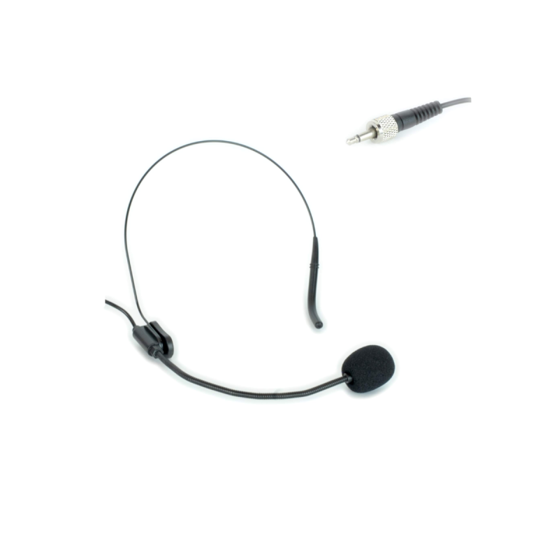 Sennheiser Micro casque à condensateur polarisé Headmic 4 noir