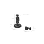 SmallRig 4467 Dual Magnetic Suction Cup Mounting Support Kit for Acti