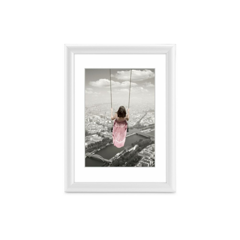 Hama Cadre Plastiq "Swing"Blanc 15X20