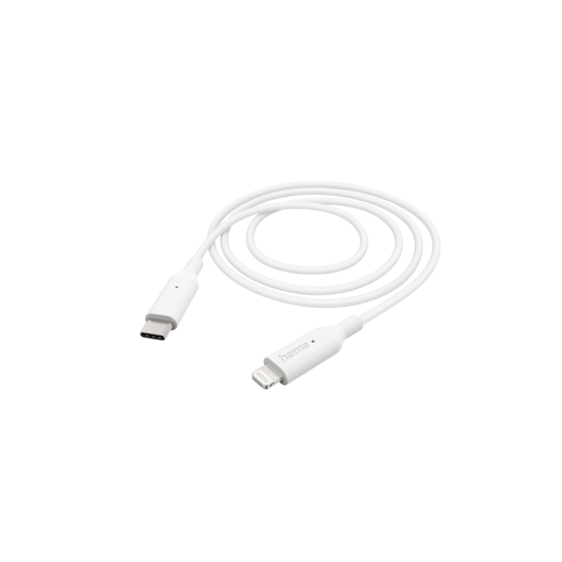 Hama Cable Usb-C/Light 1M Blanc