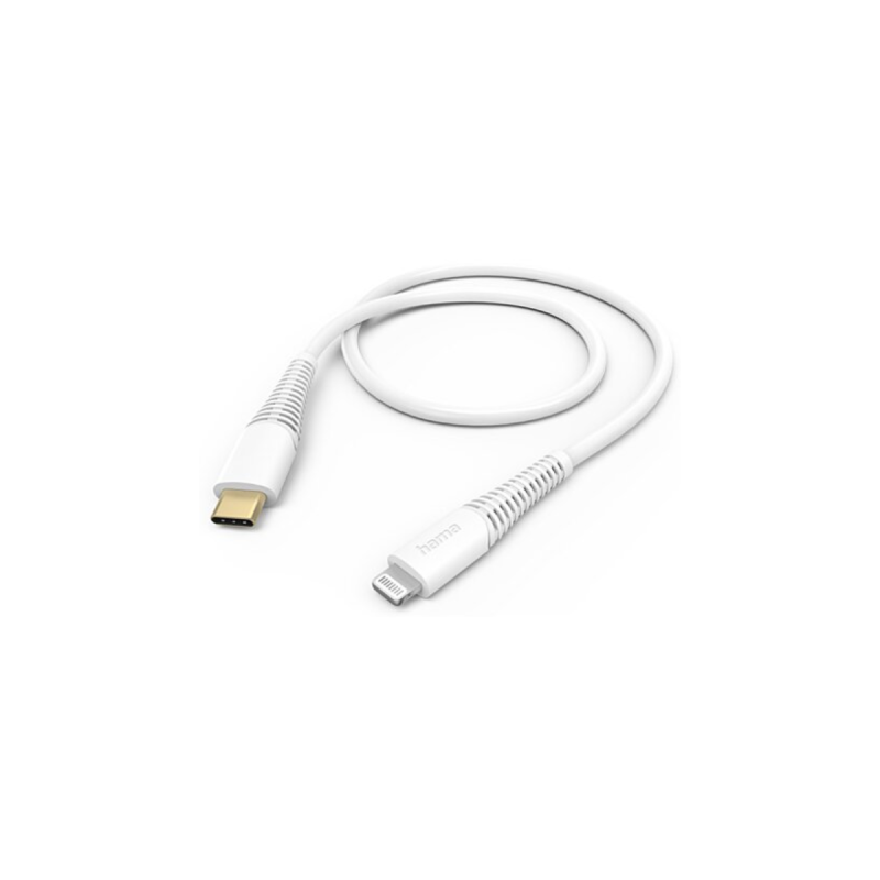 Hama Cable Usb-C/Lightning 1,5M Blanc