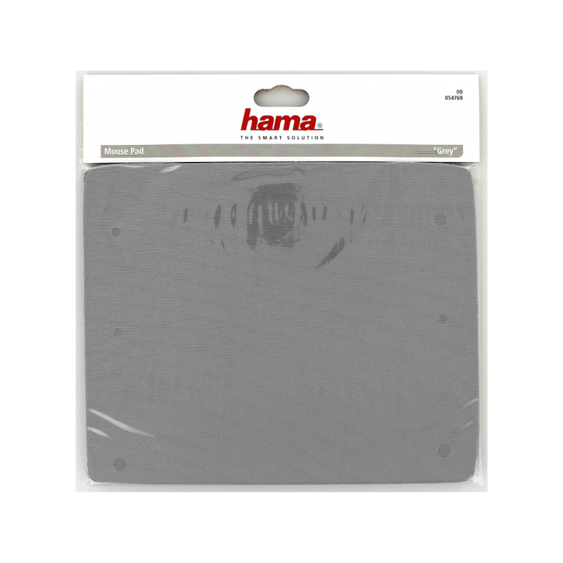 Hama Tapis Souris Tissus Antiderap. Gris