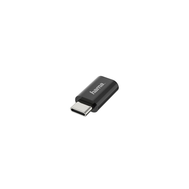 Hama Adapt Usb 2.0 C / µb F Noir