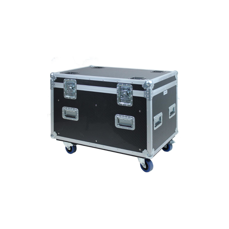 Kimex Flight case type malle 90 x 60 x 60 cm + rangement