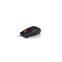 Lenovo Souris droitiers/gauchers optique 3 boutons filaire USB noir