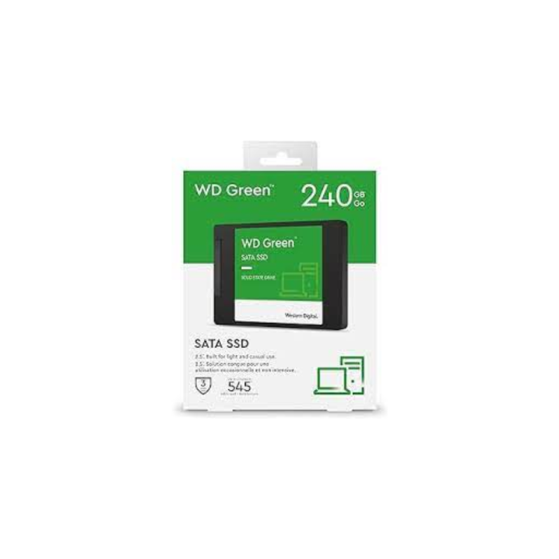 Western Digital WD Green SSD 2.5' (Gen-3) 240Mo