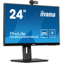 IIYAMA écran 23.8" dalle IPS avec Webcam et microphone 4ms 1920x1080