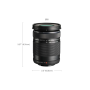 OM System Objectif 40-150/4-5.6 R M.ZUIKO Digital ED Argent