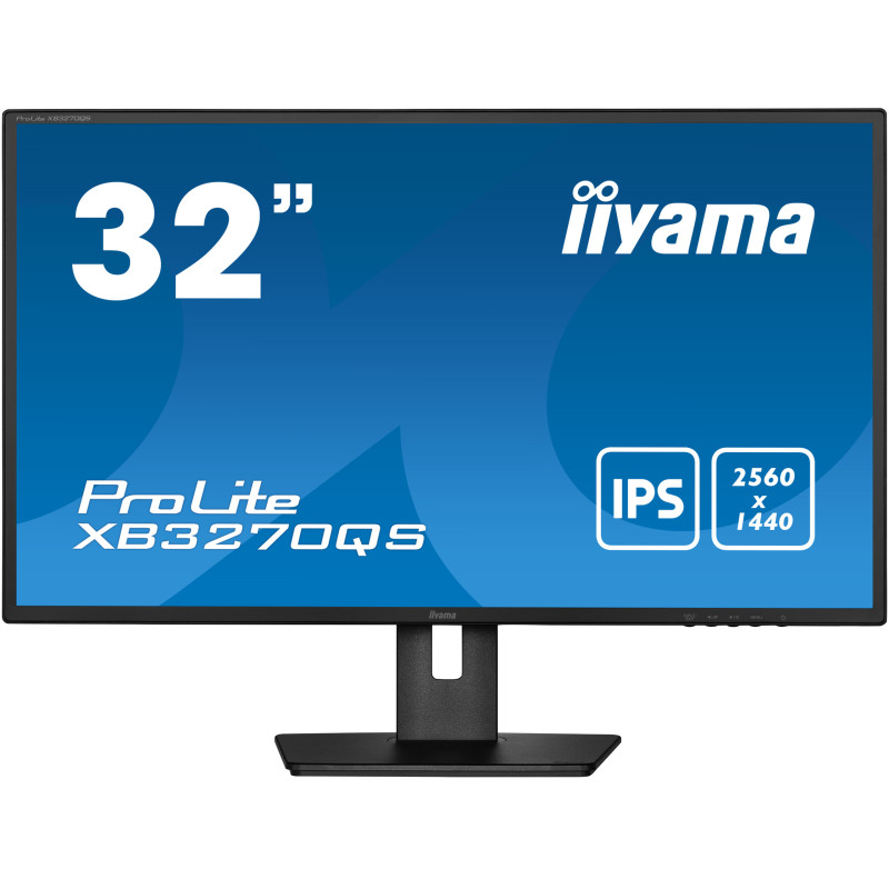 iiyama 31.5" LED - ProLite Ecran PC 2.5K - 2560 x 1440 pixels - 4 ms