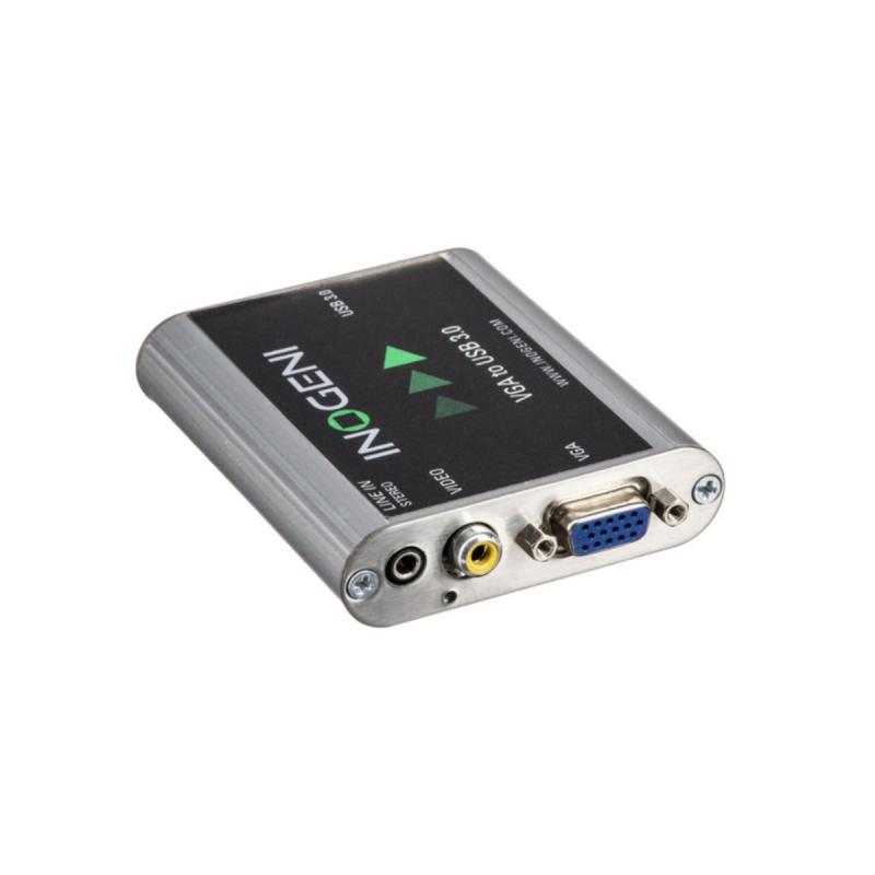 Inogeni VGA/CVBS to USB 3.0 Converter