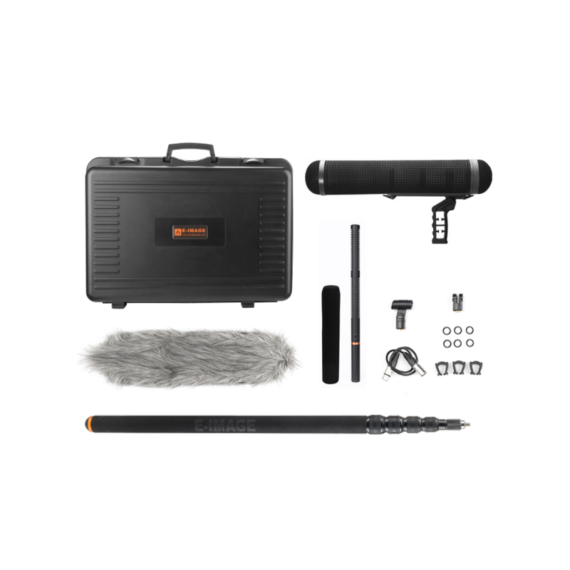 E-IMAGE Microphone kit Boompole & Blimp (BA12+PM-846+BS-P70+PC5939)