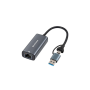 MicroConnect USB-C / A to RJ45 2,5G Network Adapter