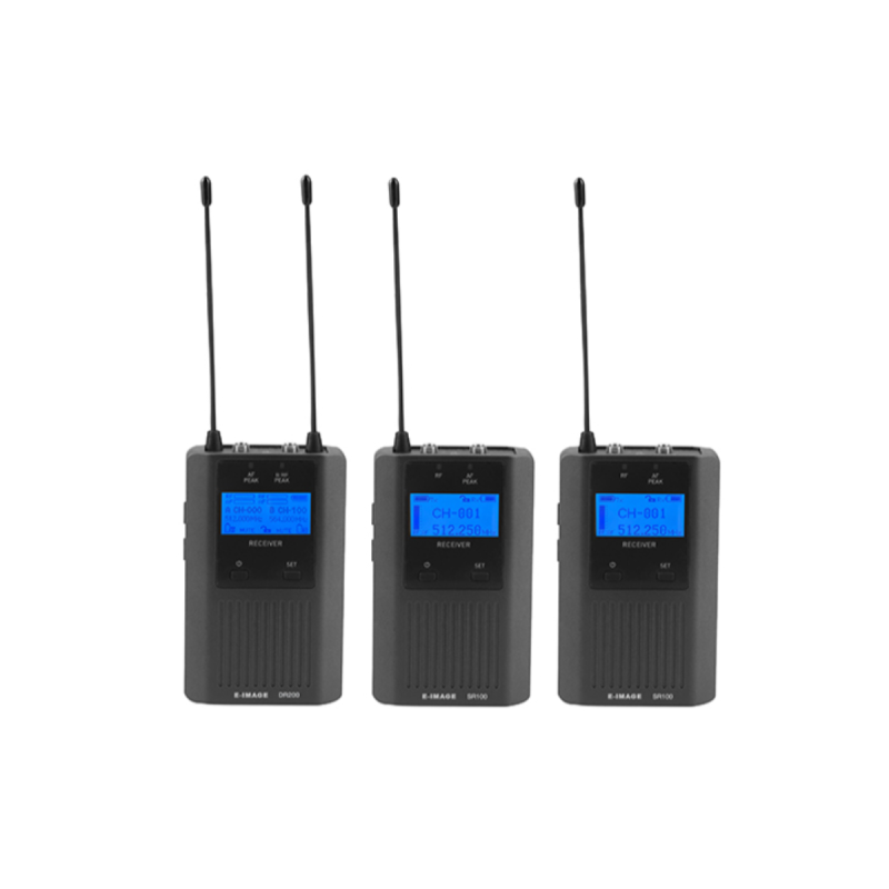 E-IMAGE Dual-channel Wireless Kit (DR200+ST100+ST100)