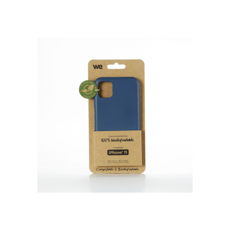 WE Coque de protection BIODEGRADABLE APPLE IPHONE 11 Bleu