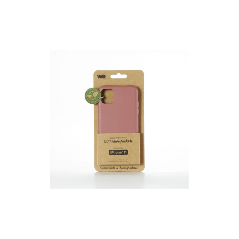 WE Coque de protection BIODEGRADABLE APPLE IPHONE 11 Fushia