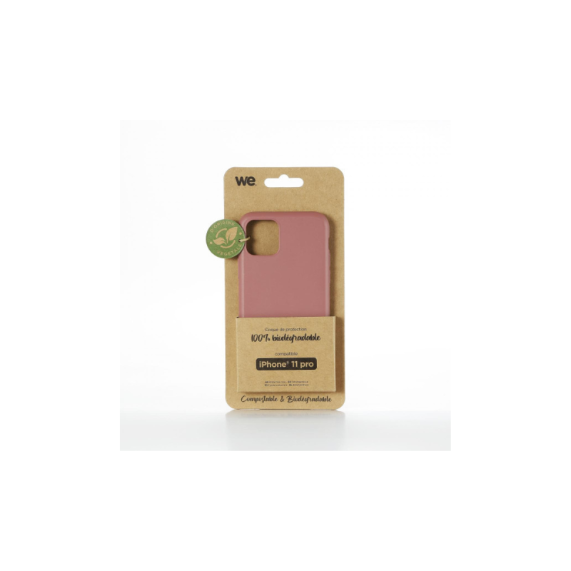 WE Coque de protection BIODEGRADABLE APPLE IPHONE 11 PRO Fushia