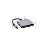 Convertisseur USB C Male vers 2 HDMI F - MST