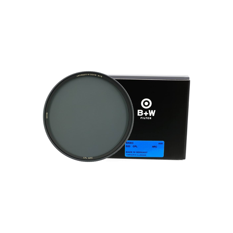 B+W Circular polarizing filter S03 - SLIM - 58mm