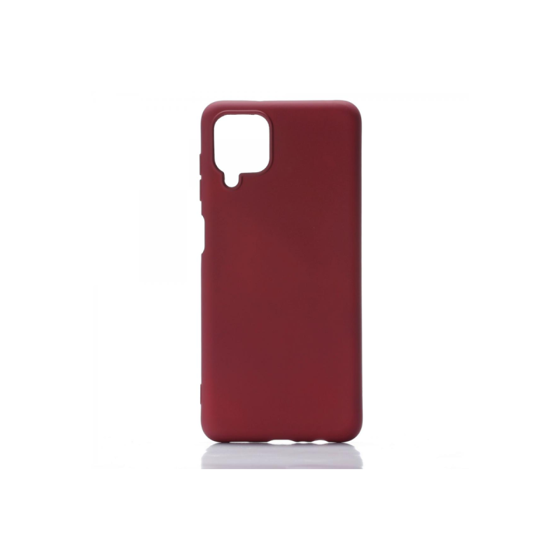 We Coque de protection SILICONE SAMSUNG GALAXY A12 Bordeaux