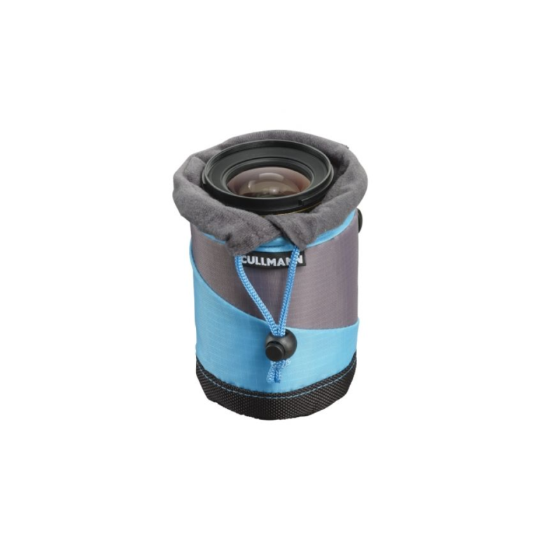 Cullmann LENS CONTAINER [small] cyan/grey, lens bag